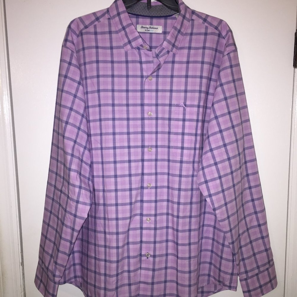 Tommy Bahama Newport Island Loto Check Men's Shirt